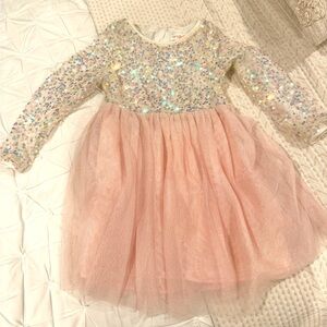 Girls Sequin Dress